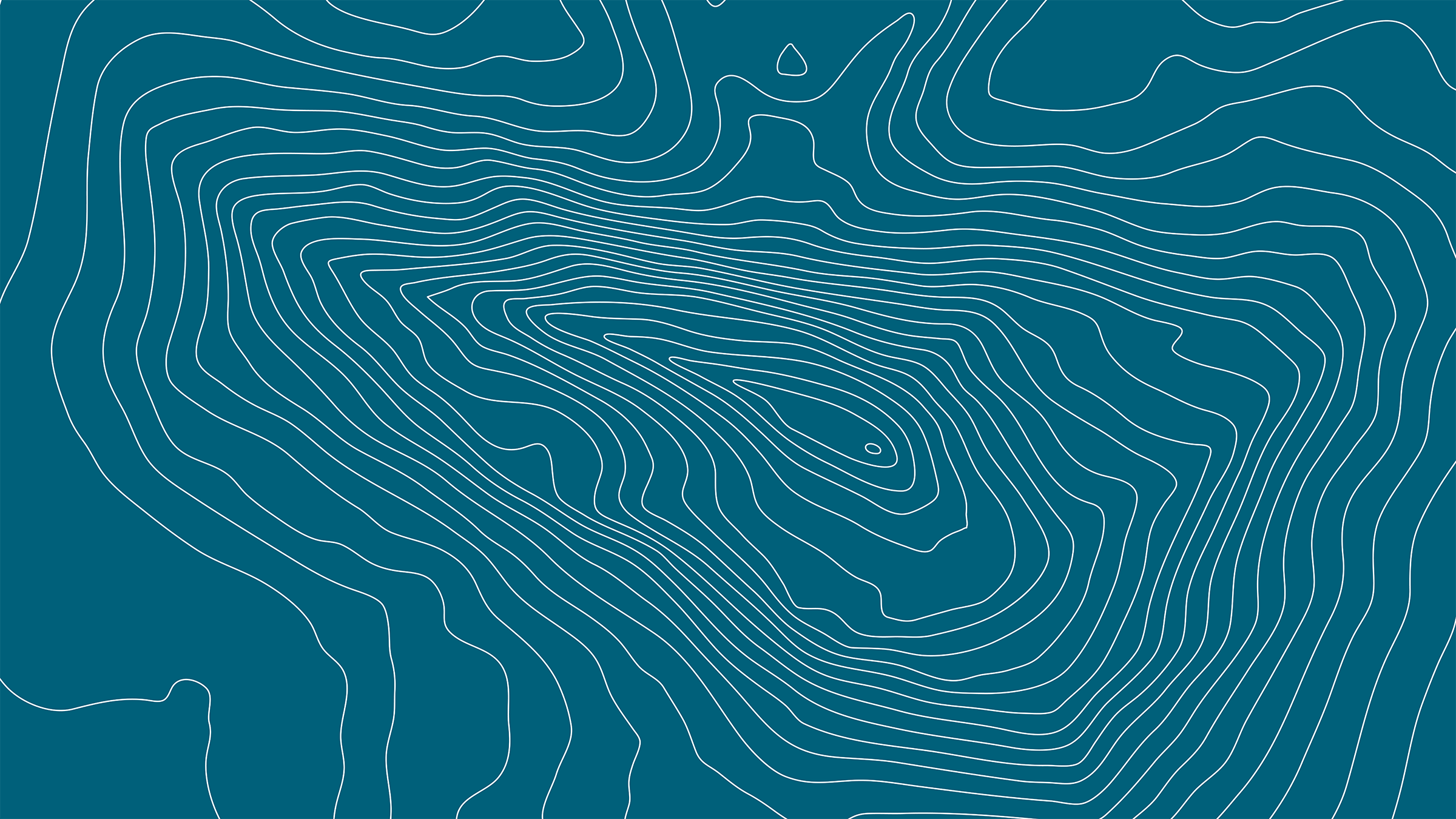 Abstract blue topographic contour lines